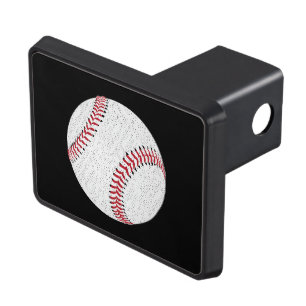 Baseball Trailer Hitch Cover