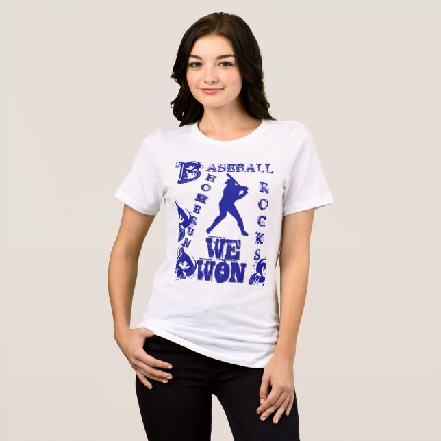 Baseball Tri-Blend Shirt (Front Full)