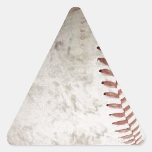 Baseball Triangle Sticker