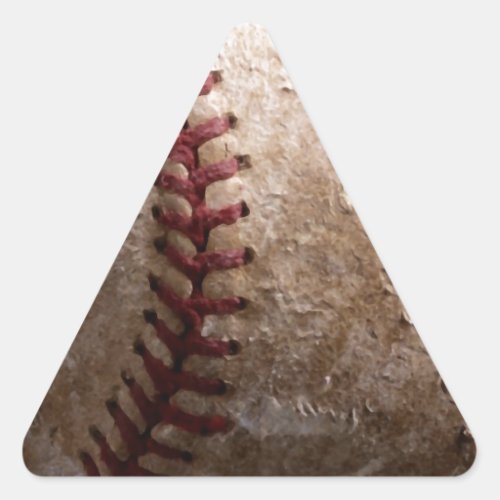 Baseball Triangle Sticker