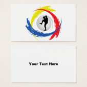 Baseball Tricolor Emblem (Front & Back)