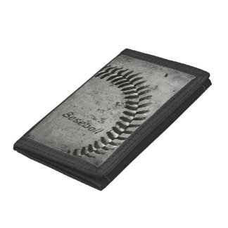 Baseball Trifold Wallet