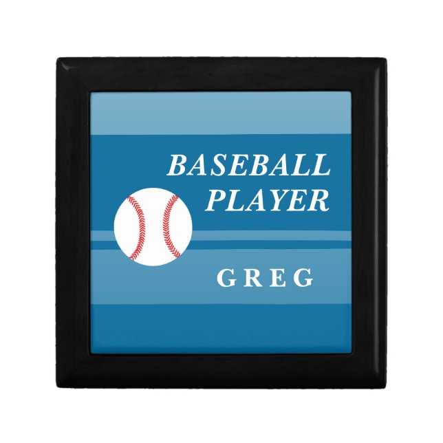 Baseball Trinket Box (Front)