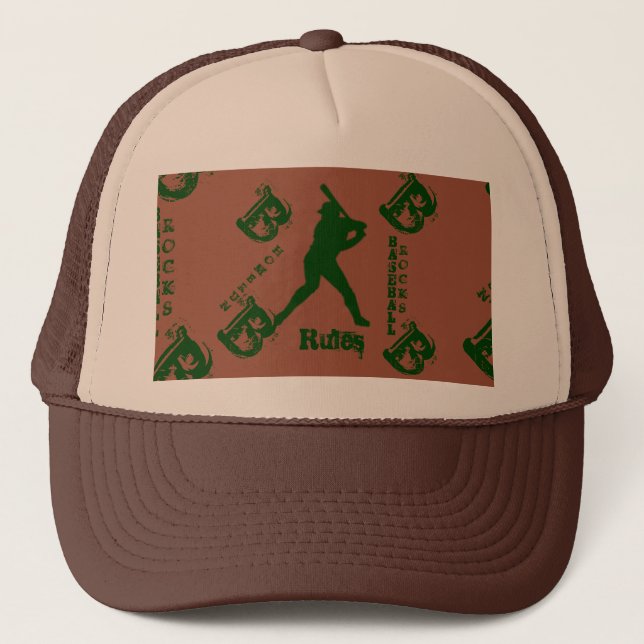 Baseball  trucker hat (Front)