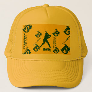 Baseball trucker hat