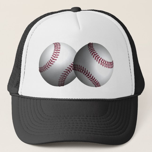 Baseball Trucker Hat (Front)