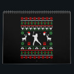 Baseball Ugly Christmas Calendar<br><div class="desc">Baseball Gift Funny</div>