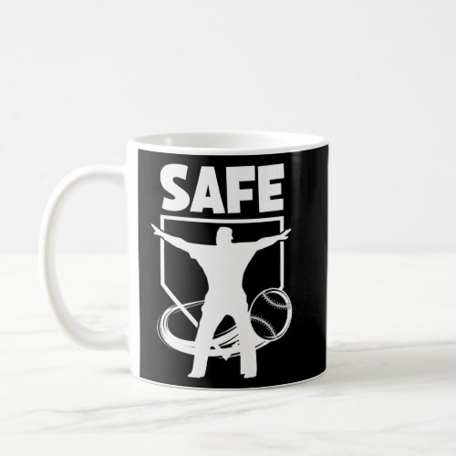 Baseball Umpire Best Umpire Calls Safe  Coffee Mug