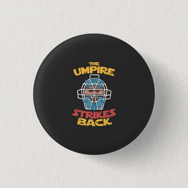 Baseball Umpire Button (Front)