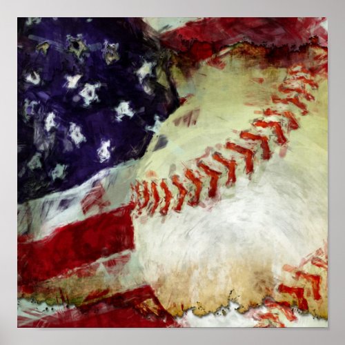 Baseball USA Poster