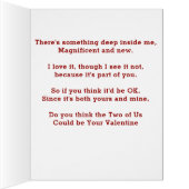 Baseball Valentine's Day Cards for Father to Be (Inside (Right))