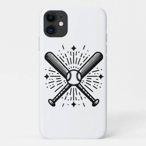 baseball vintage iPhone 11 case
