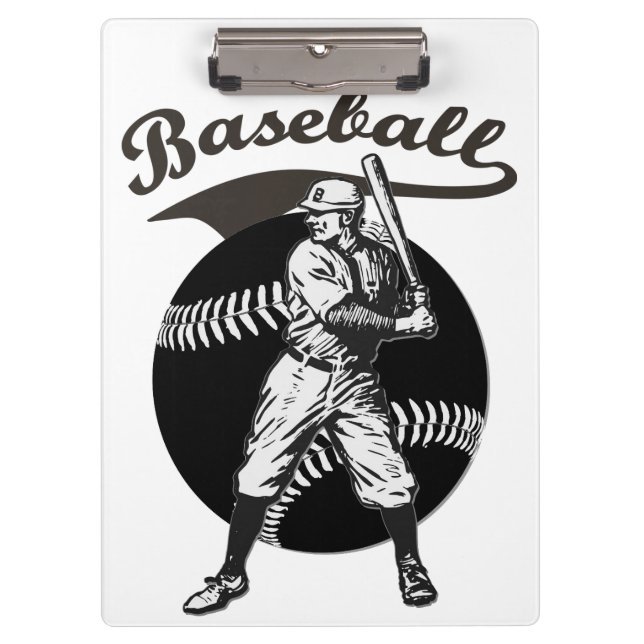 Baseball:Vintage Clipboard (Front)