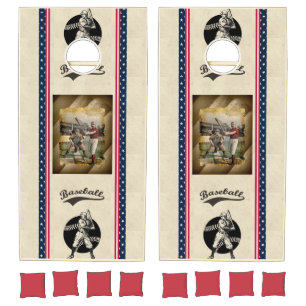Baseball:Vintage Cornhole Set