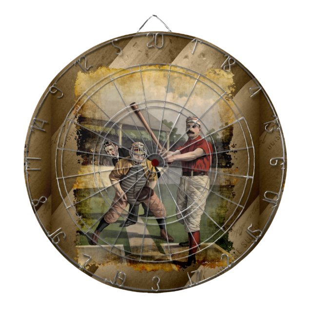 Baseball:Vintage Dart Board (Front)
