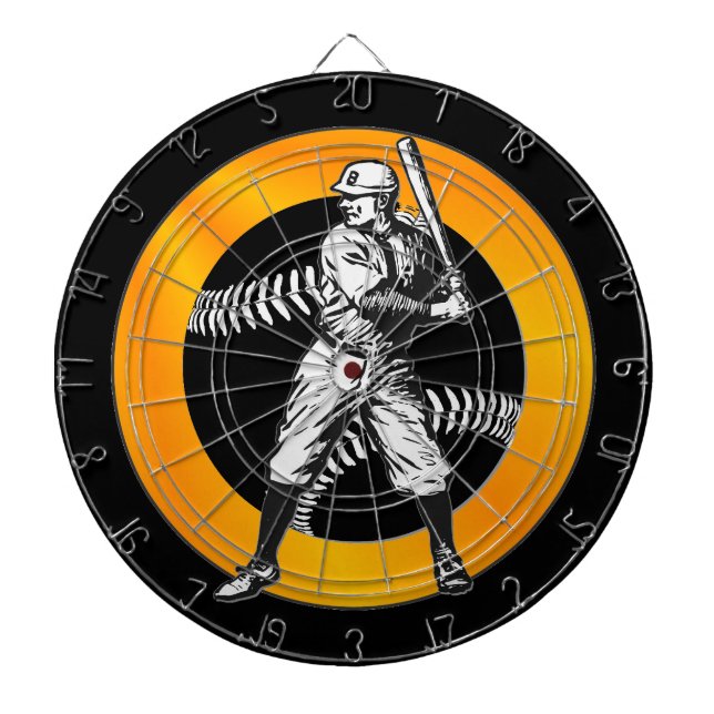 Baseball:Vintage Dart Board (Front)