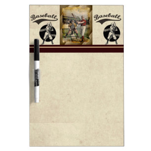 Baseball:Vintage Dry Erase Board