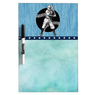 Baseball:Vintage Dry Erase Board