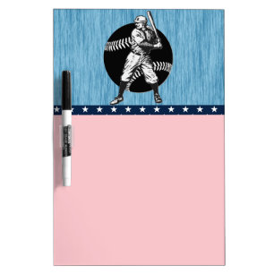 Baseball:Vintage Dry Erase Board
