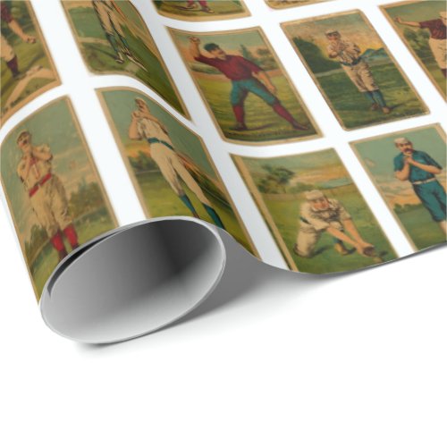 Baseball Vintage Gift Wrapping Paper