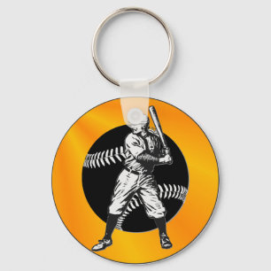 Baseball:Vintage Keychain