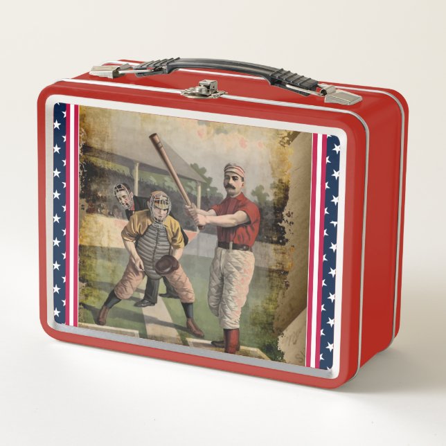 Baseball:Vintage Lunch Box (Front)