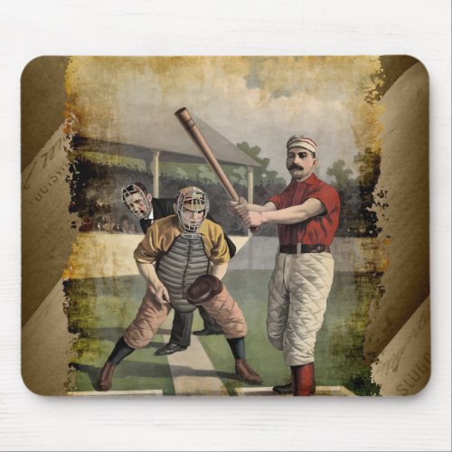 BaseballVintage Mouse Pad