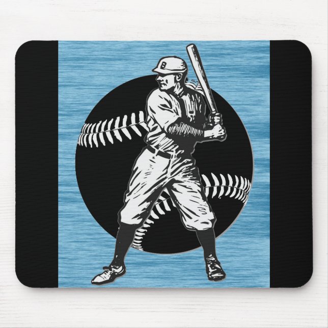 Baseball:Vintage Mouse Pad (Front)