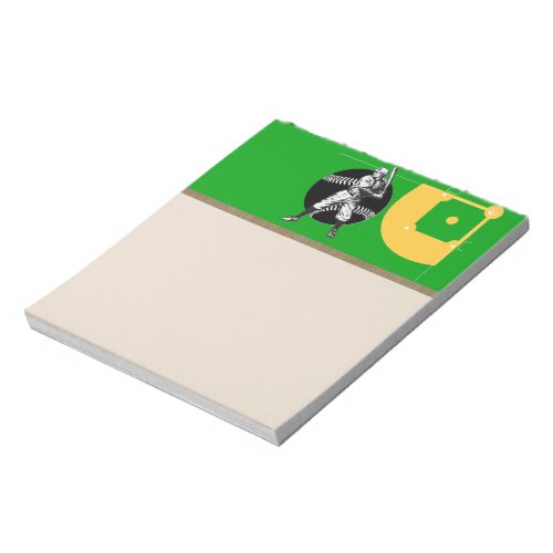 BaseballVintage Notepad