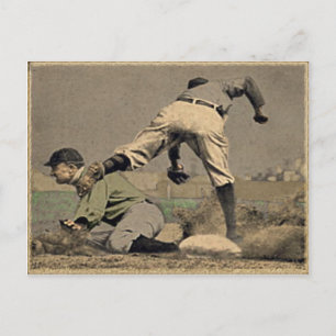 Baseball Vintage Style Postcard