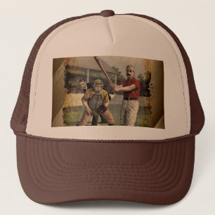 Baseball:Vintage Trucker Hat