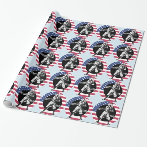 BaseballVintage Wrapping Paper