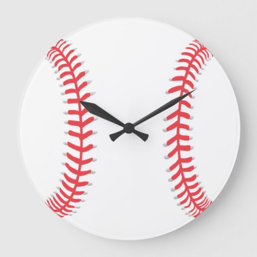 Baseball Wall Clock