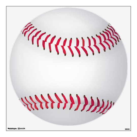 Baseball Wall Decal | Zazzle.com