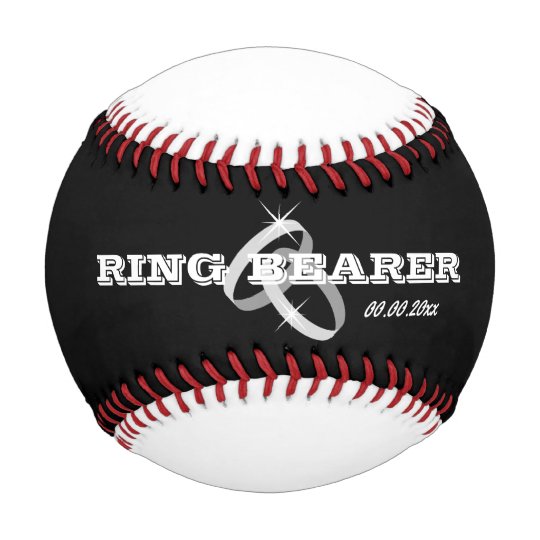 Baseball Wedding Ring Bearer Gift Idea For Boy Zazzle Baseball Wedding Ring Bearer Gift Idea For Boy