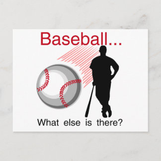 Baseball What Else T-shirts and Gifts Postcard
