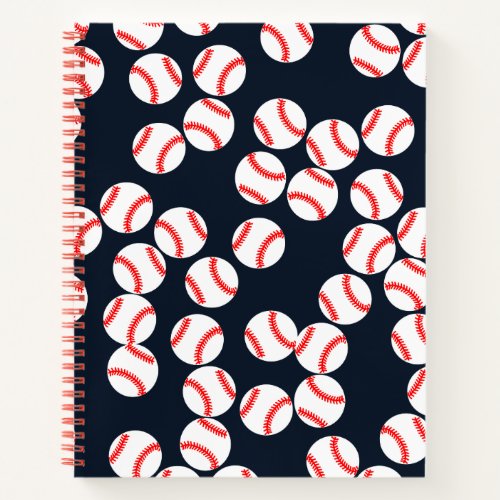 Baseball Wide Ruled Notebook