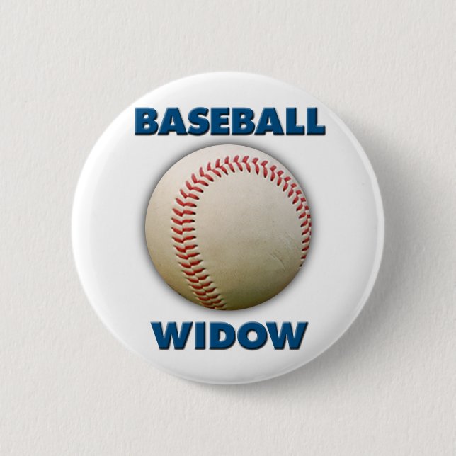 Baseball Widow Button (Front)