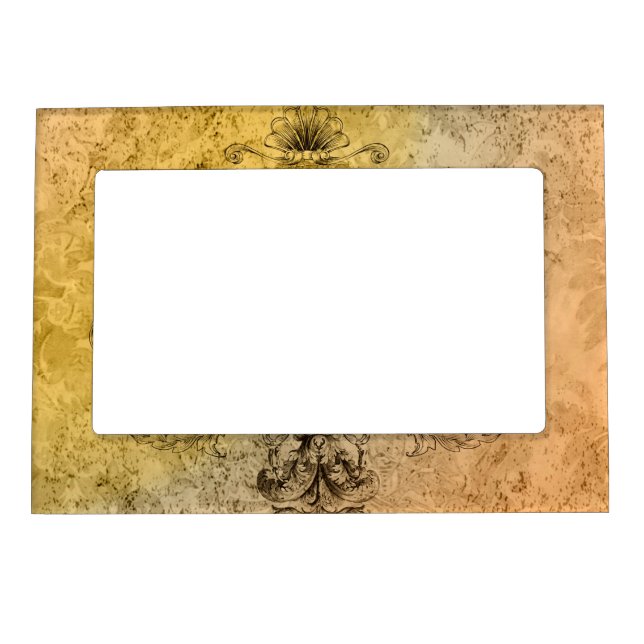 Baseball with baseball bat magnetic picture frame (Front)