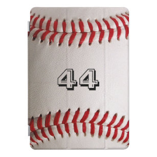 Baseball with Customizable Number iPad Pro Cover