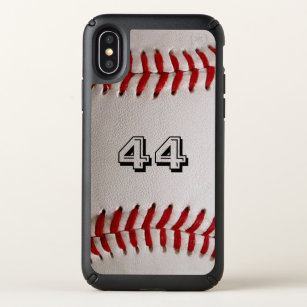 Baseball with Customizable Number Speck iPhone X Case