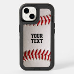 Baseball With Customizable Text Otterbox Iphone 14 Case at Zazzle
