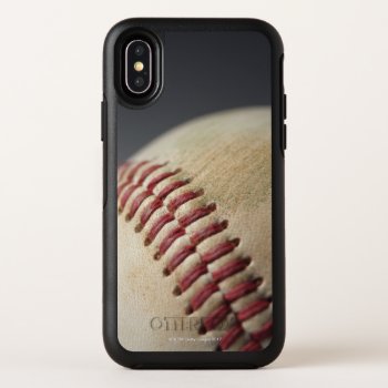 Baseball With Impact Mark. Otterbox Symmetry Iphone X Case by prophoto at Zazzle