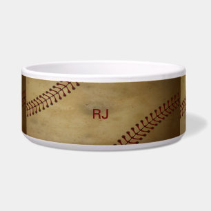 Baseball with Monogram Bowl