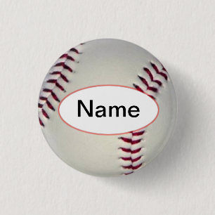baseball with your nasty on it pinback button
