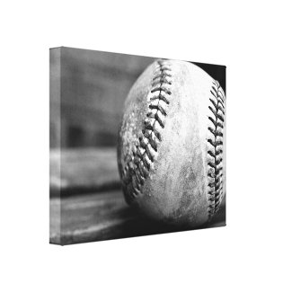 Baseball Wrapped Canvas Gallery Wrap Canvas