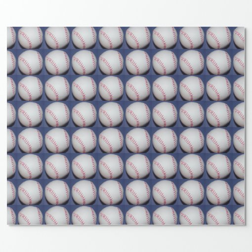 Baseball Wrapping Paper 