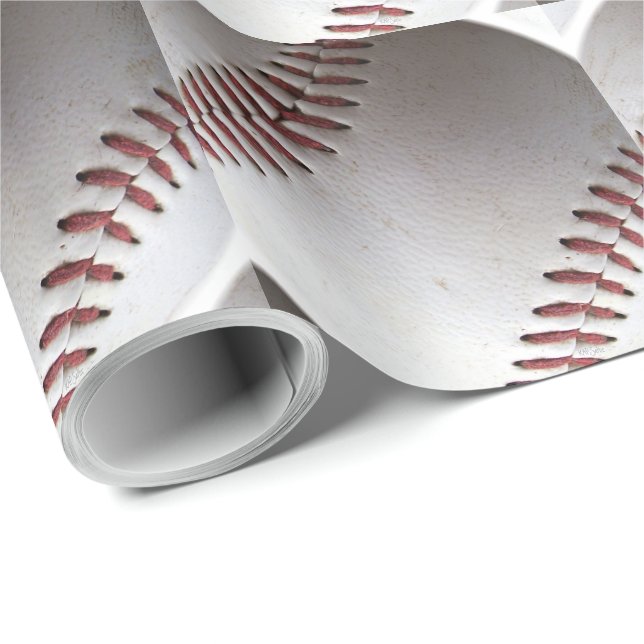 Baseball Wrapping Paper (Roll Corner)