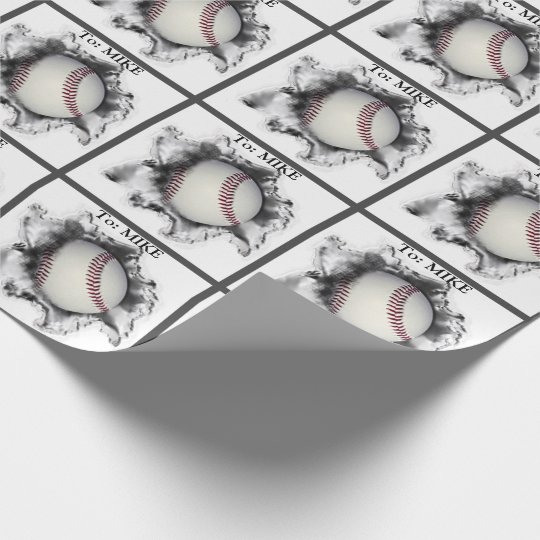 Baseball Wrapping Paper