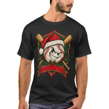 Baseball Xmas Christmas Baseball Ice Cream Drip